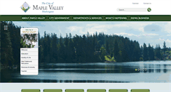 Desktop Screenshot of maplevalleywa.gov